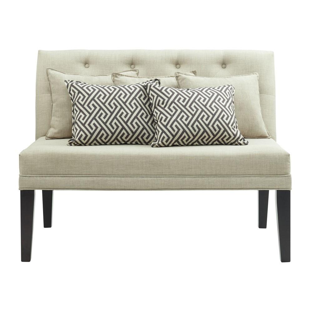 Picket House Furnishings - Mara Loveseat with Five Pillows - DMD140SFLS veiw 2