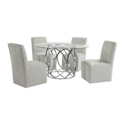 Picket House Furnishings - Marcy Standard Height 5PC Dining Set-Table and Four Side Chairs - CDML100S5PC veiw 1
