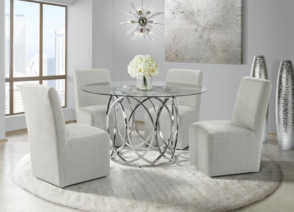 Picket House Furnishings - Marcy Standard Height 5PC Dining Set-Table and Four Side Chairs - CDML100S5PC veiw 10