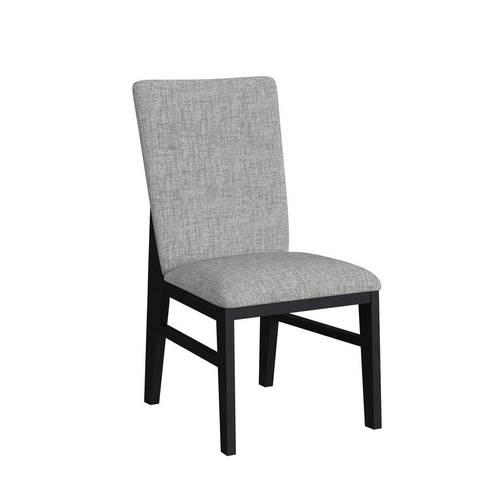 Picket House Furnishings - Megan 7PC Standard Height Dining Set in Black-Table and Six Chairs - D-15850-8-DT-7PC veiw 2