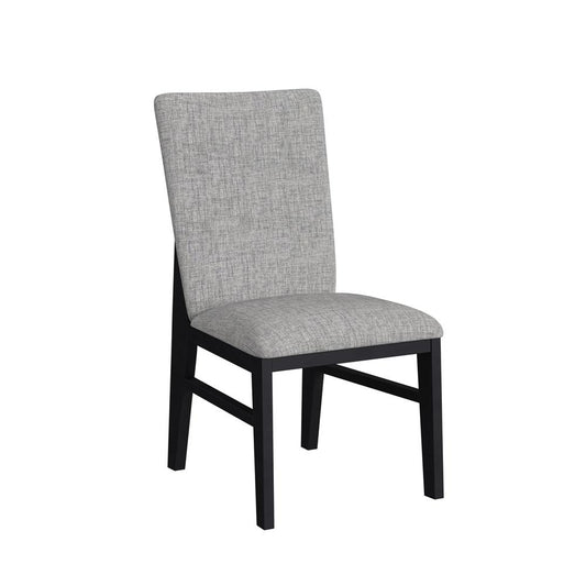 Picket House Furnishings - Megan 7PC Standard Height Dining Set in Black-Table and Six Chairs - D-15850-8-DT-7PC veiw 2