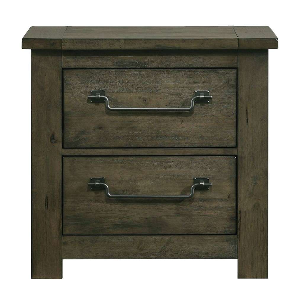 Picket House Furnishings - Memphis King Panel 5PC Bedroom Set in Grey - MV500KB5PC veiw 9