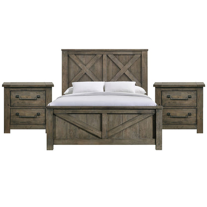 Picket House Furnishings - Memphis Queen 3PC Bedroom Set - MV500QBNS2 view 1