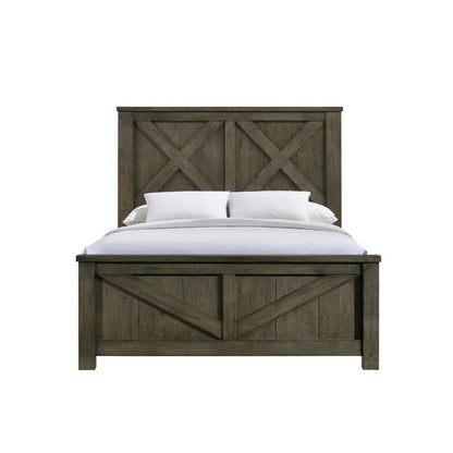 Picket House Furnishings - Memphis Queen Panel 3PC Bedroom Set in Grey - MV500QB3PC veiw 3