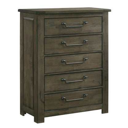 Picket House Furnishings - Memphis Queen Panel 3PC Bedroom Set in Grey - MV500QB3PC veiw 4