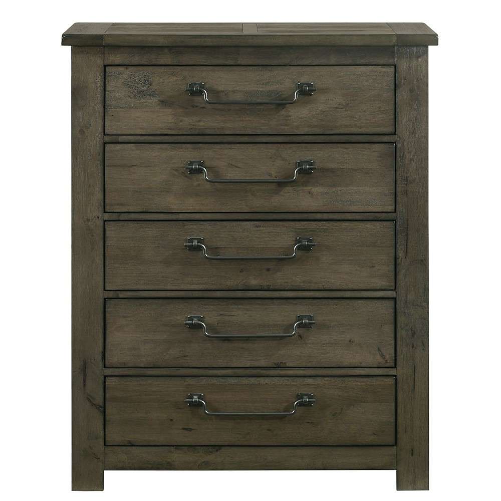 Picket House Furnishings - Memphis Queen Panel 3PC Bedroom Set in Grey - MV500QB3PC veiw 5