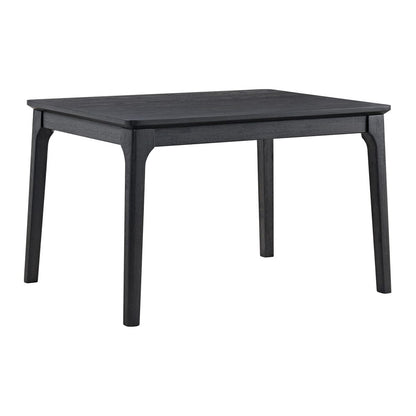 Picket House Furnishings -  Mendoza 5PC Dining Set with Table and 4 Chairs in Black - D-12990-8-5DS view 2