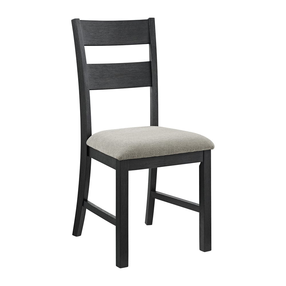 Picket House Furnishings -  Mendoza 5PC Dining Set with Table and 4 Chairs in Black - D-12990-8-5DS view 4