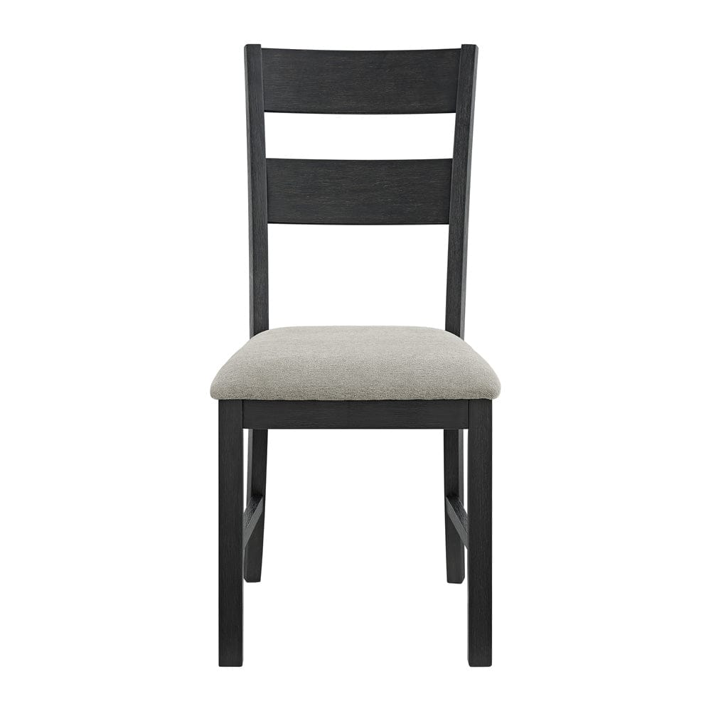 Picket House Furnishings -  Mendoza 5PC Dining Set with Table and 4 Chairs in Black - D-12990-8-5DS view 5