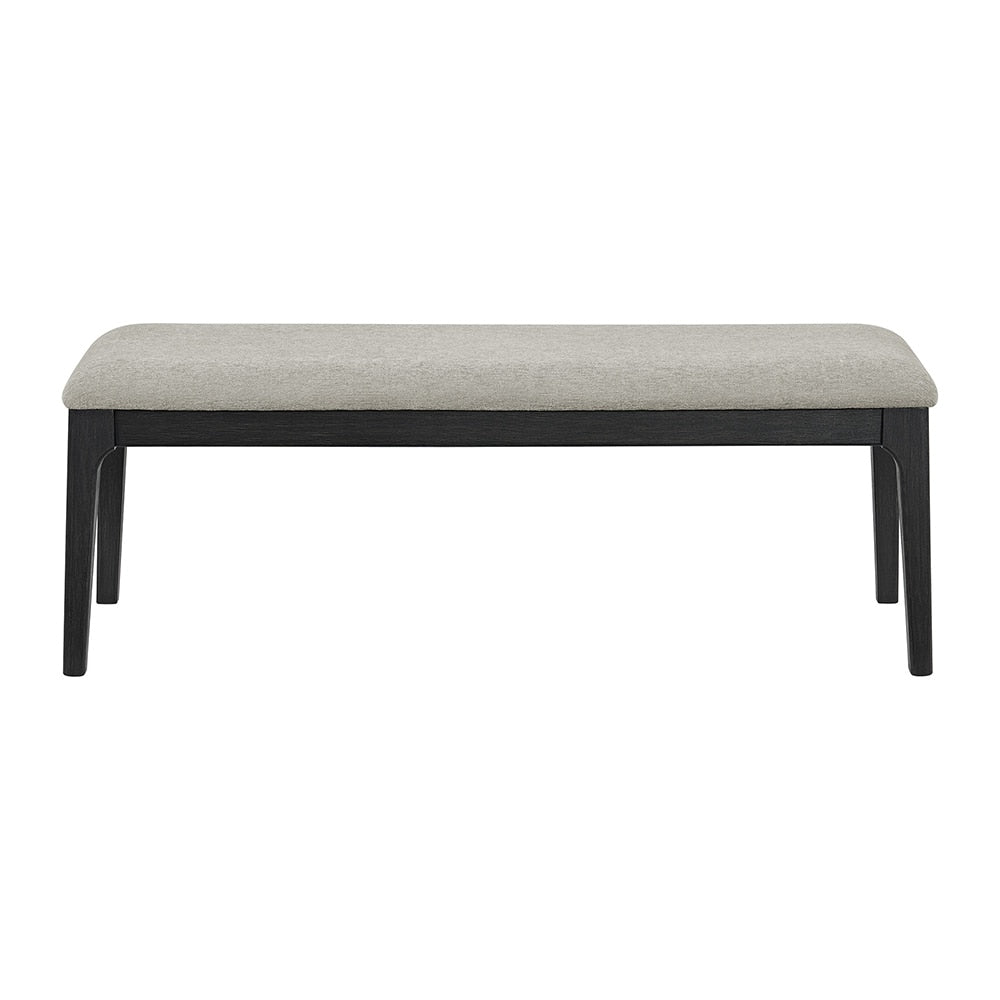 Picket House Furnishings - Mendoza 6PC Dining Set with Table, 4 Chairs, and Bench in Black - D-12990-8-6DS veiw 3