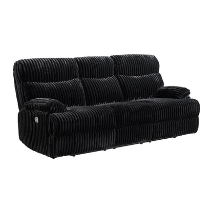 Picket House Furnishings - Merrick 2PC Living Room Set in Masis Black-Sofa & Loveseat - U-16220-8847-SL-2PC veiw 3