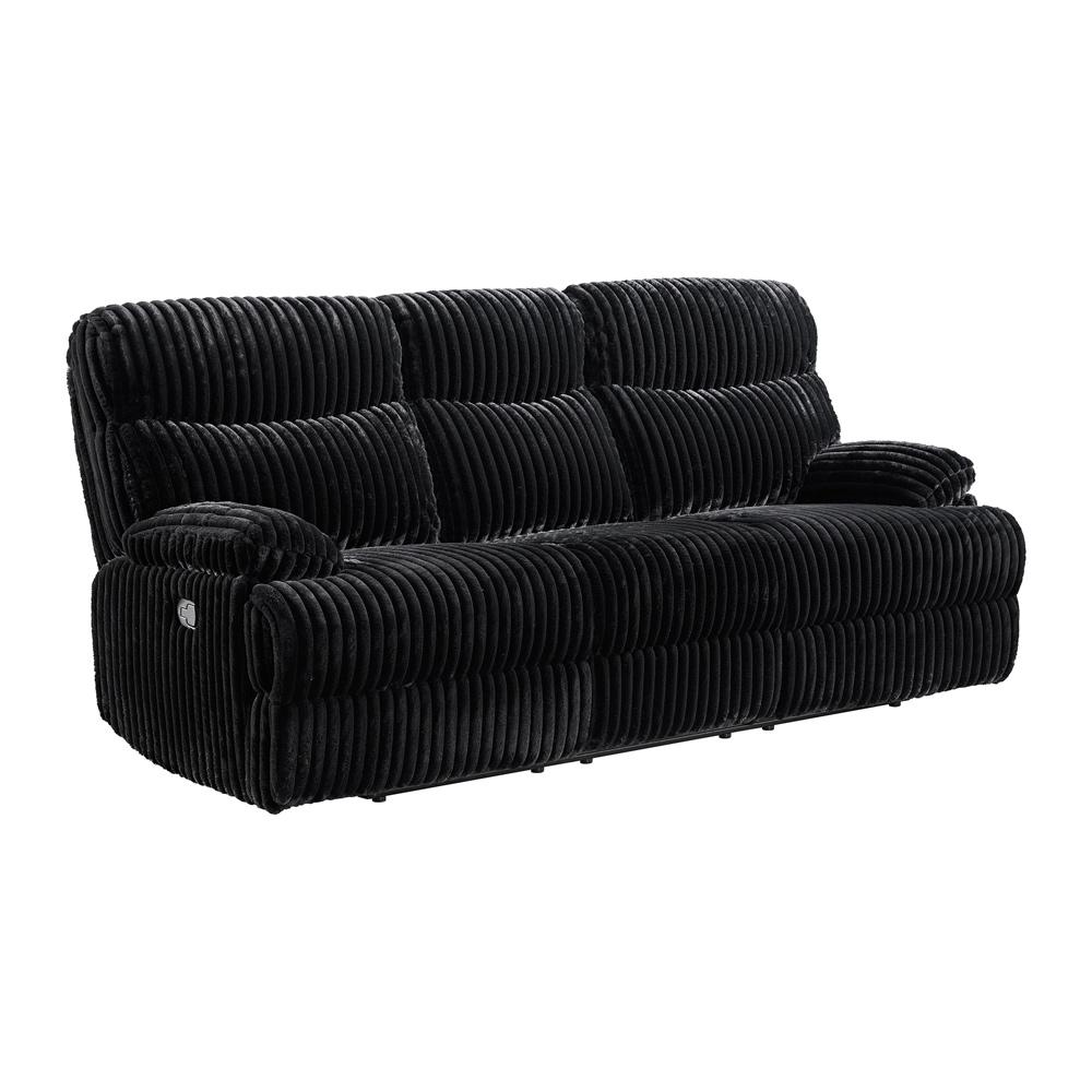 Picket House Furnishings - Merrick Motion Sofa in Masis Black - U-16220-8847-305 veiw 1