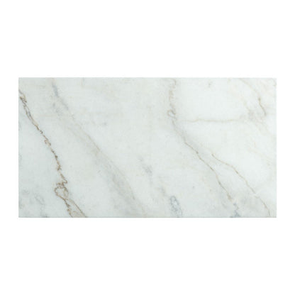 Picket House Furnishings - Meyers Marble Rectangular Coffee Table in White - CTMS100CTE veiw 5