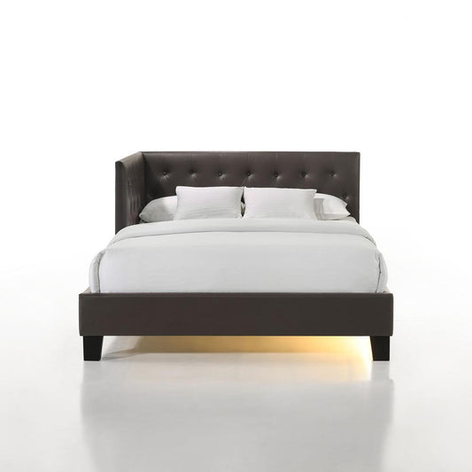 Picket House Furnishings -  Mirage Corner Full Bed in Brown PU - UB-11730-5-CFB veiw 2