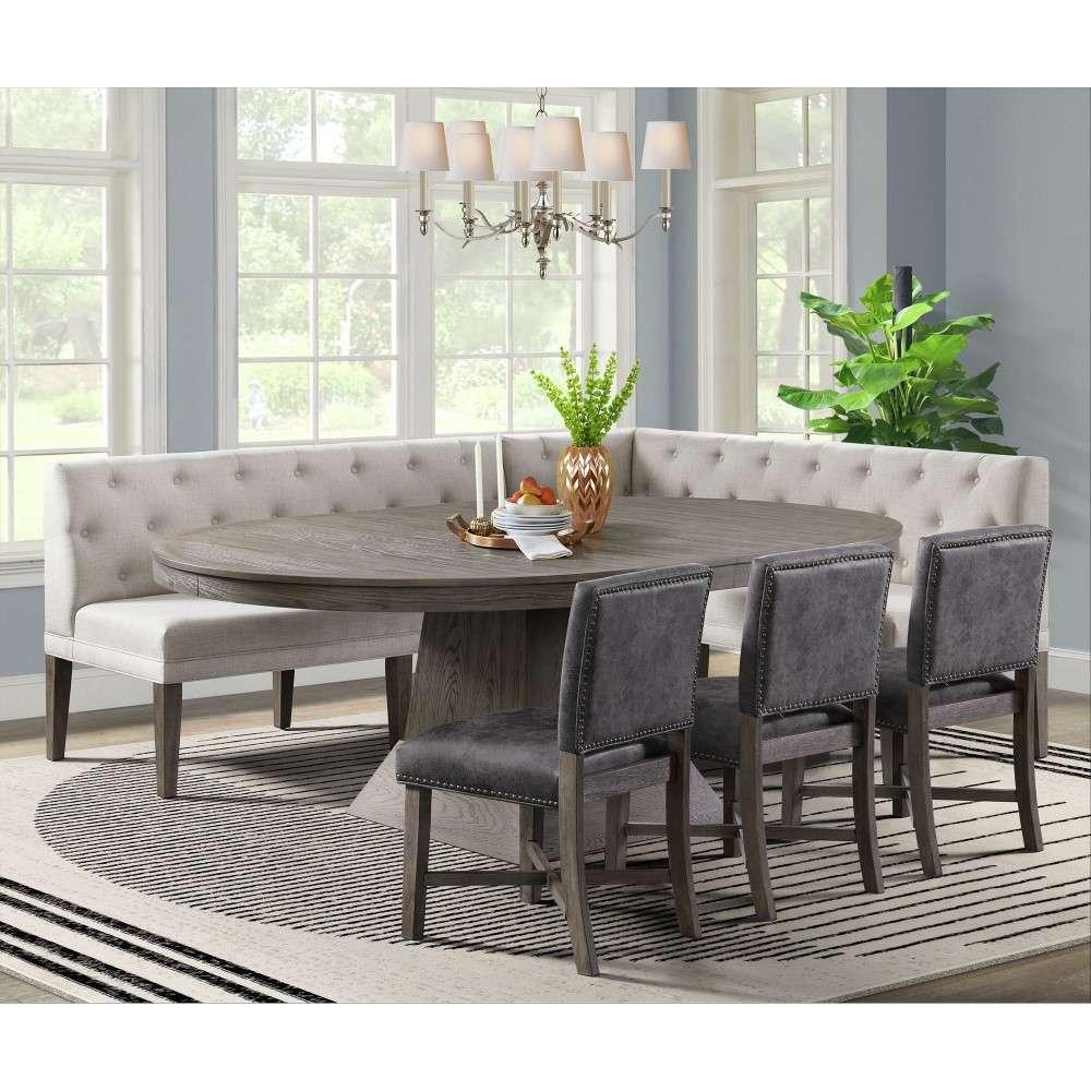 Picket House Furnishings - Modesto 6PC Dining Set in Grey - D-2660-6PC veiw 1