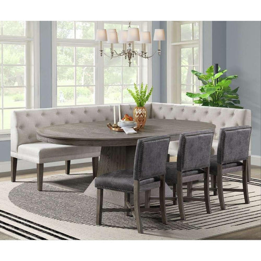 Picket House Furnishings - Modesto 6PC Dining Set in Grey - D-2660-6PC veiw 1