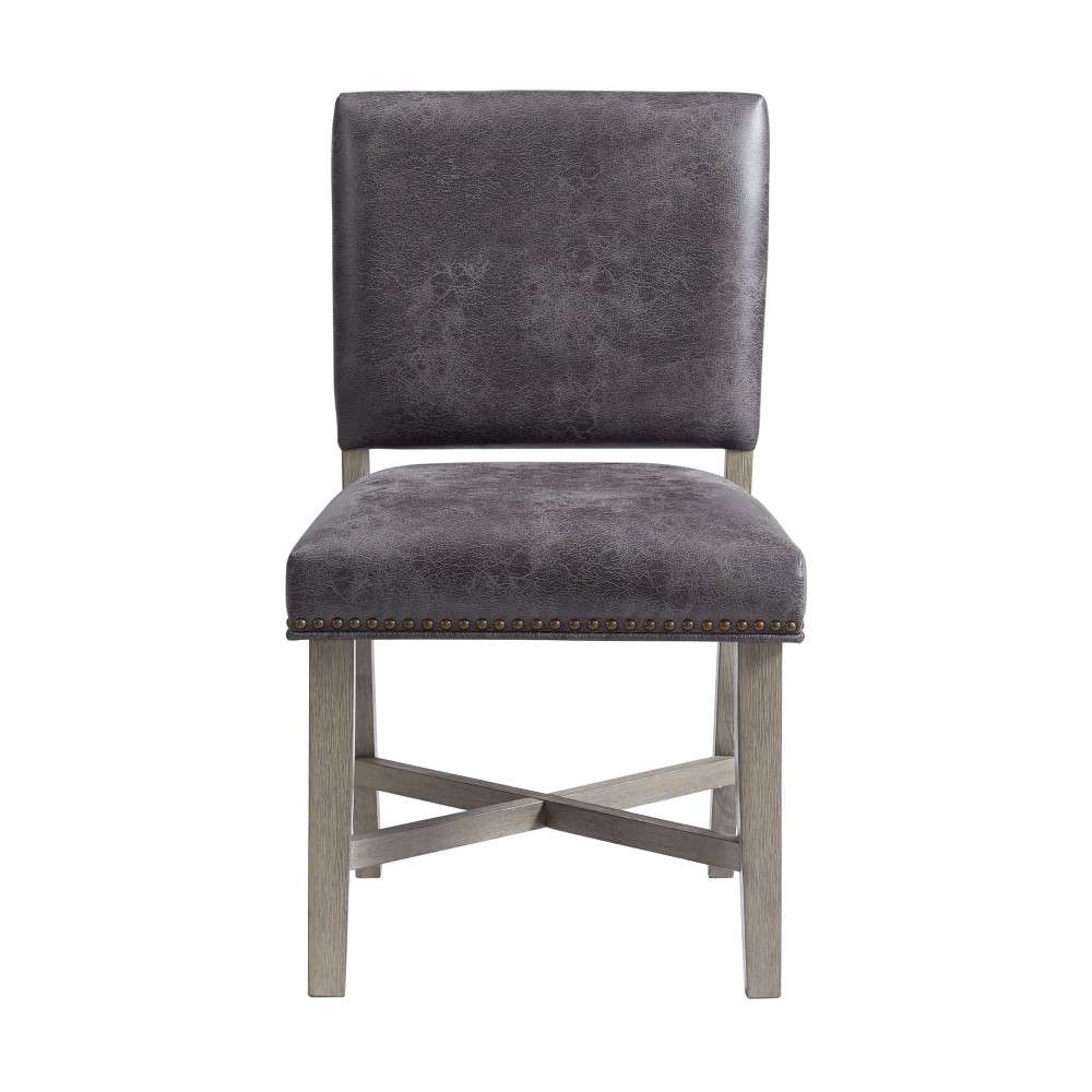 Picket House Furnishings - Modesto 6PC Dining Set in Grey - D-2660-6PC veiw 4