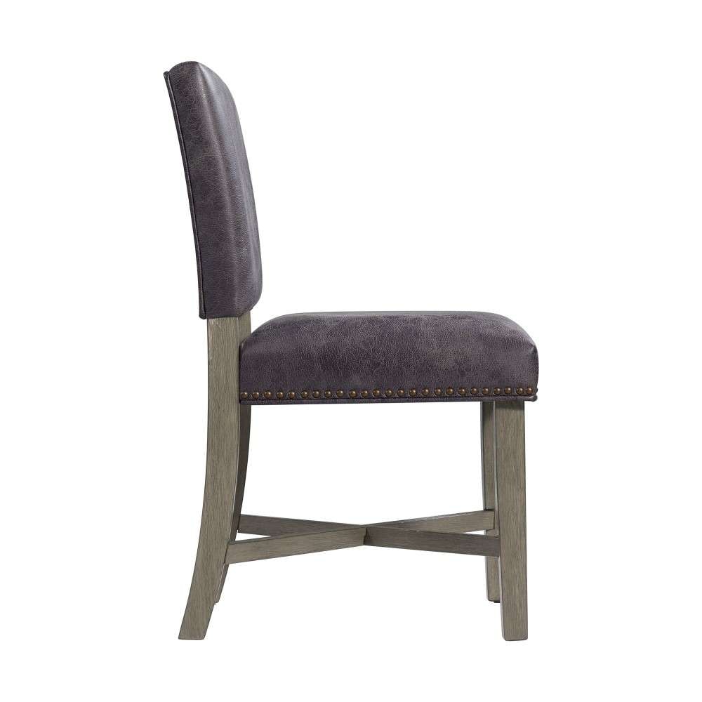 Picket House Furnishings - Modesto 6PC Dining Set in Grey - D-2660-6PC veiw 5