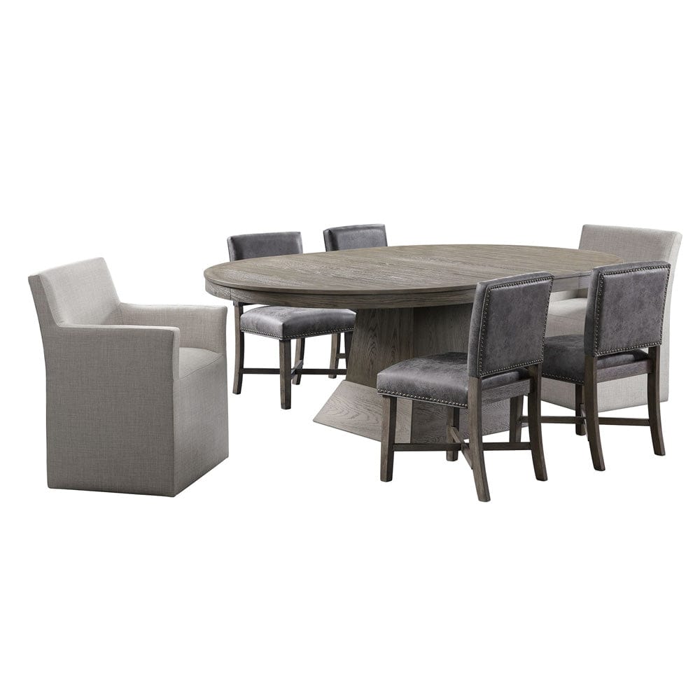 Picket House Furnishings - Modesto 7PC Dining Set in Grey - D.2660.7PC view 1