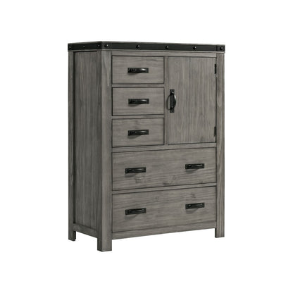 Picket House Furnishings - Montauk 5-Drawer Gentlemans Chest - WE600DC veiw 1