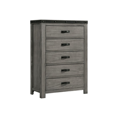 Picket House Furnishings - Montauk King Panel 3PC Bedroom Set - WE600KB3PC veiw 4