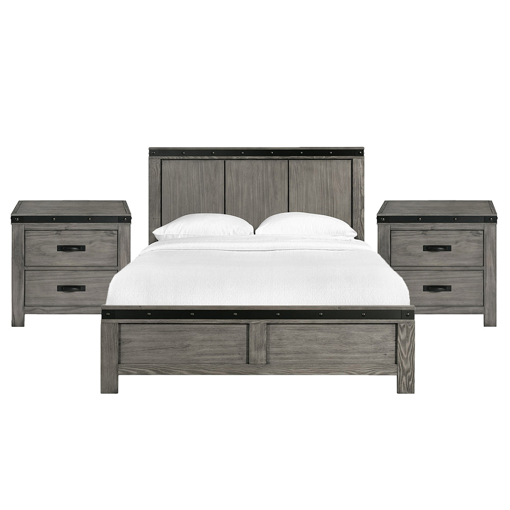 Picket House Furnishings - Montauk Queen 3PC Bedroom Set - WE600QBNS2 view 1