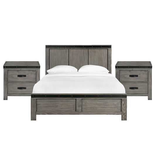 Picket House Furnishings - Montauk Queen 3PC Bedroom Set - WE600QBNS2 view 1