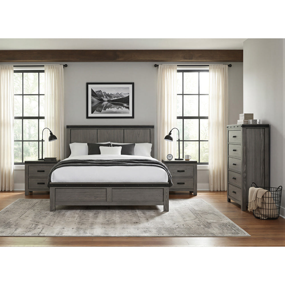Picket House Furnishings - Montauk Queen 4PC Bedroom Set - WE600QBNSCH view 3