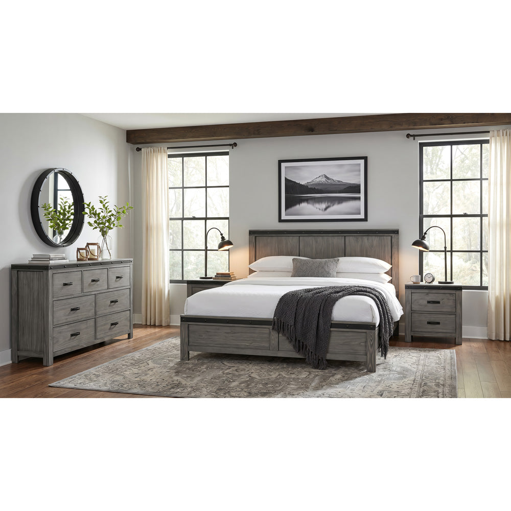 Picket House Furnishings - Montauk Queen 4PC Bedroom Set - WE600QBNSDR view 3