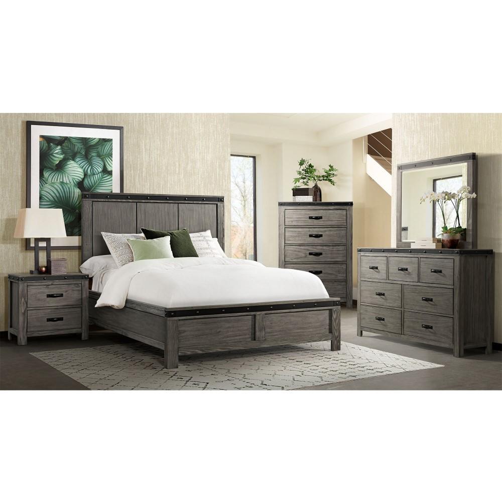 Picket House Furnishings - Montauk Queen Panel 6PC Bedroom Set - WE600QB6PC veiw 7