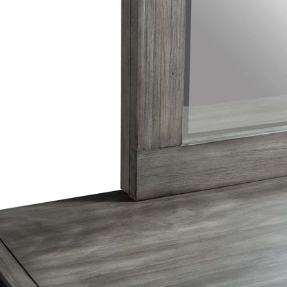 Picket House Furnishings - Montauk Youth 6-Drawer Dresser & Mirror Set in Grey - WE650DRMR veiw 4