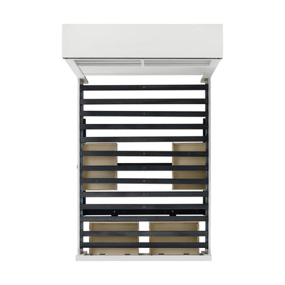 Picket House Furnishings - Montauk Youth Full Platform Storage Bed in White - WE750FB veiw 4