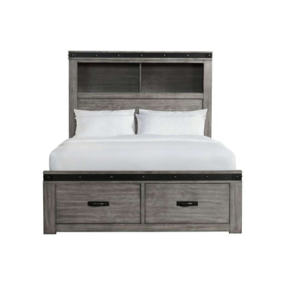 Picket House Furnishings - Montauk Youth Full Platform Storage Bed - WE650FB veiw 3