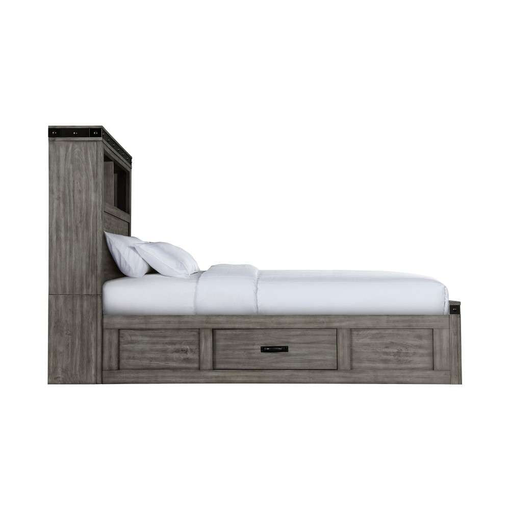 Picket House Furnishings - Montauk Youth Full Platform Storage Bed - WE650FB veiw 4
