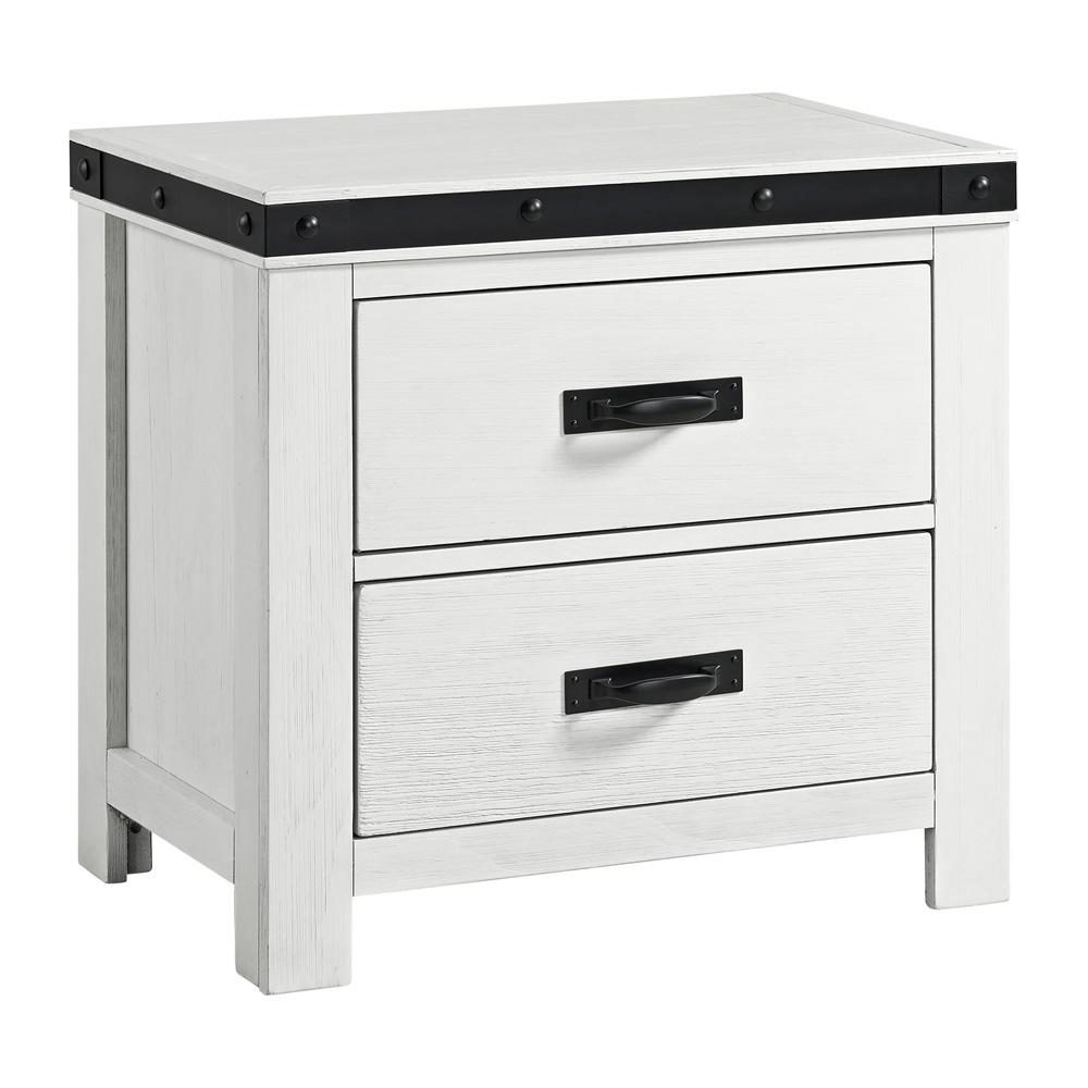 Picket House Furnishings - Montauk Youth Twin Platform Storage 3PC Bedroom Set in White - WE750TB3PC veiw 4