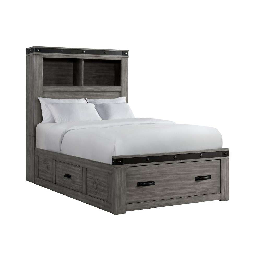 Picket House Furnishings - Montauk Youth Twin Platform Storage Bed - WE650TB veiw 2