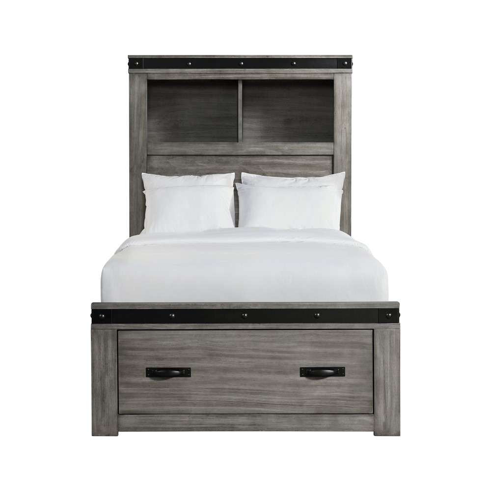 Picket House Furnishings - Montauk Youth Twin Platform Storage Bed - WE650TB veiw 3