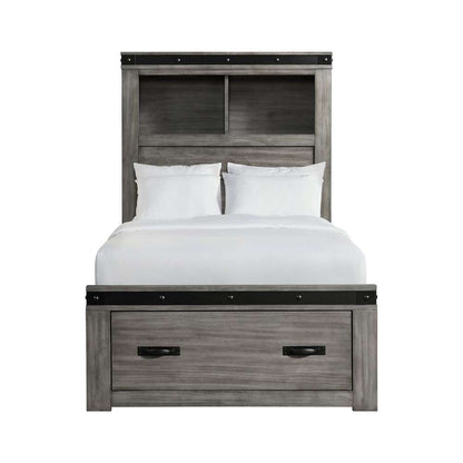 Picket House Furnishings - Montauk Youth Twin Platform Storage Bed - WE650TB veiw 3