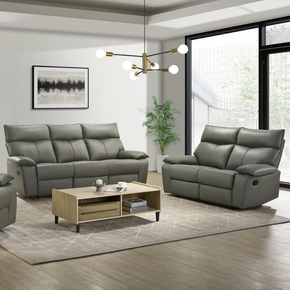 Picket House Furnishings - Murray 2PC Living Room Set in Aviarah Grey-Sofa & Loveseat - U-15630-3631-SL-2PC veiw 4