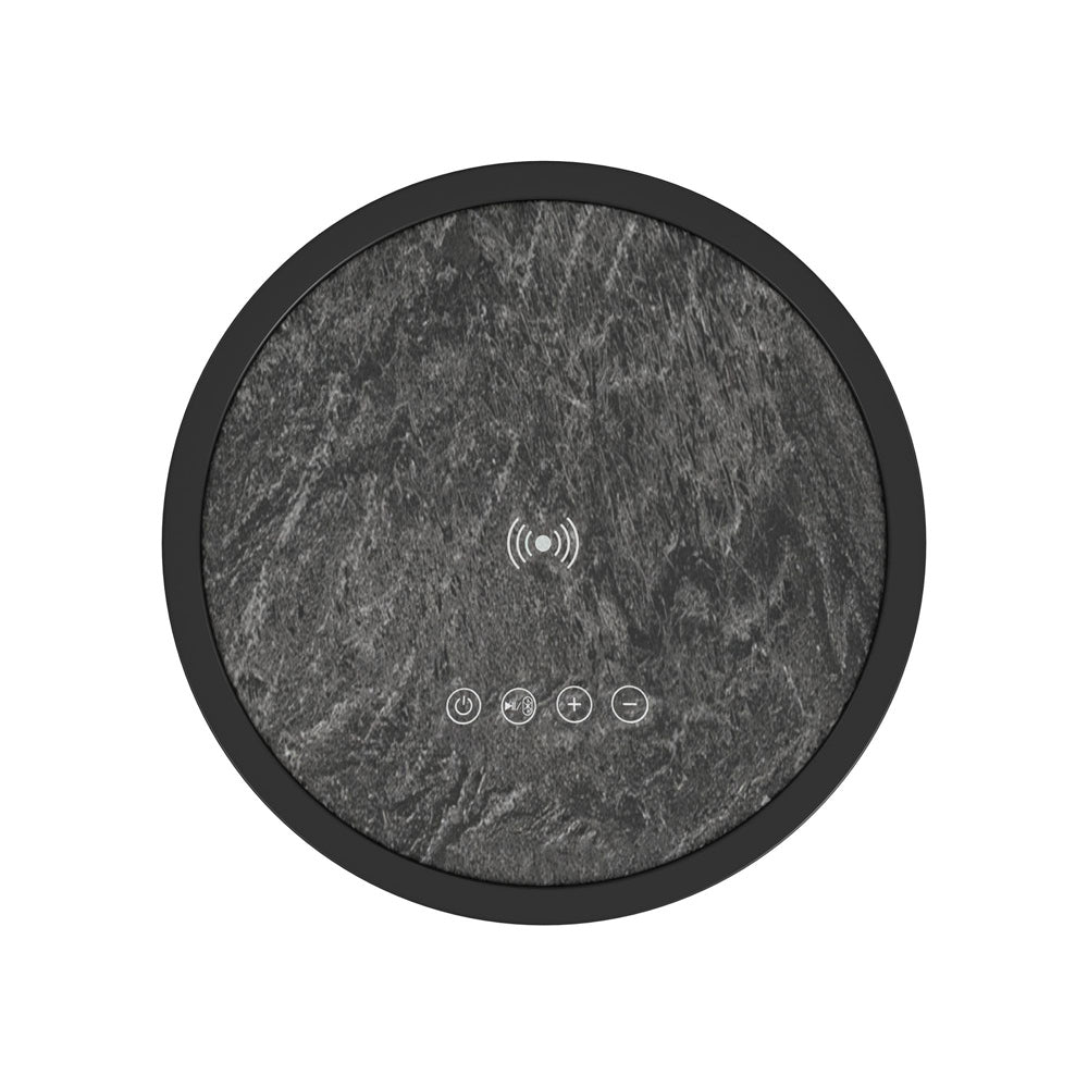 Picket House Furnishings - Nebula  Round Smart End Table in Black - T-18400-8-RETS view 3