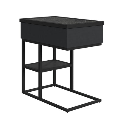 Picket House Furnishings - Nebula  Smart C-Table in Black - T-18400-8-CETS view 2