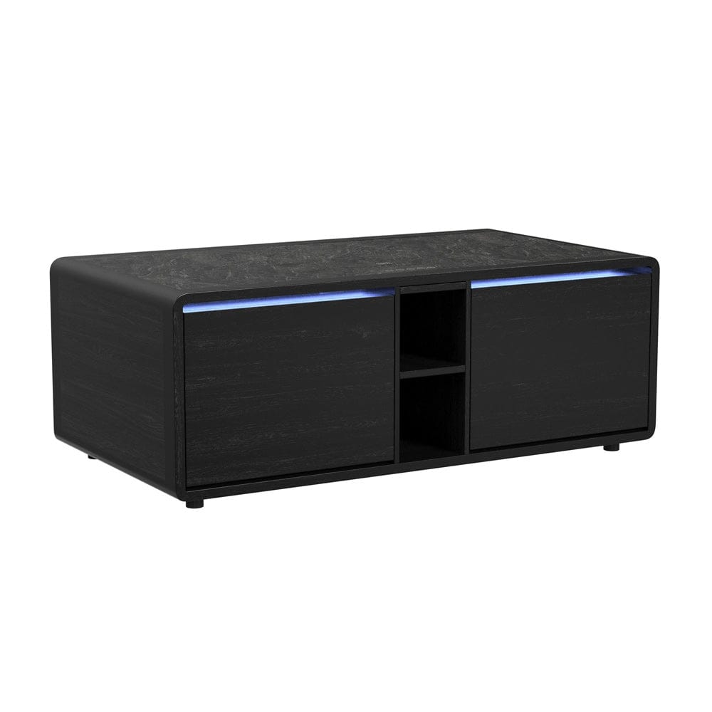 Picket House Furnishings - Nebula  Smart Coffee Table with Cooler and Speaker in Black - T-18400-8-CTFS view 1