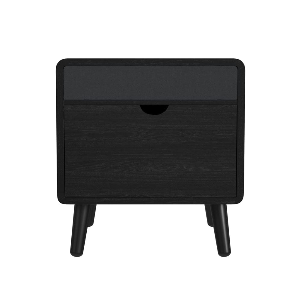Picket House Furnishings - Nebula  Square Smart End table in Black - T-18400-8-SETS view 2