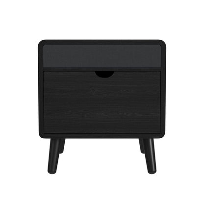 Picket House Furnishings - Nebula  Square Smart End table in Black - T-18400-8-SETS view 2