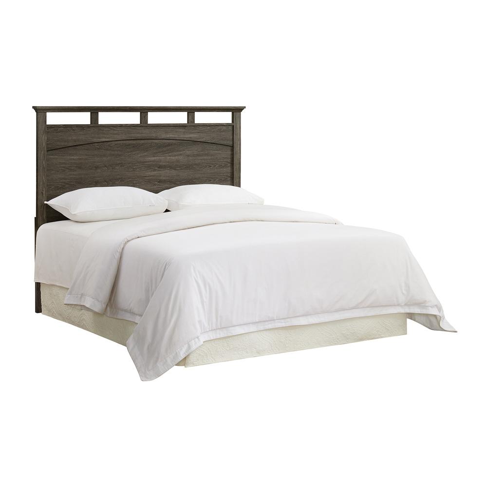 Picket House Furnishings -  Norton Bedroom Set with Queen/Full Headboard, Dresser, Mirror & Nightstand in Mocha Grey - B-6450-3-QFS veiw 2