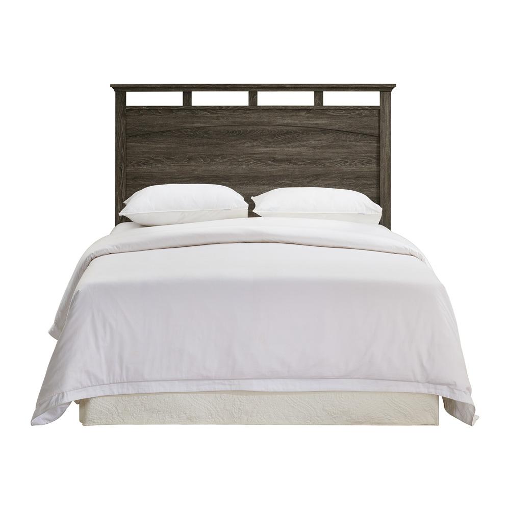 Picket House Furnishings -  Norton Bedroom Set with Queen/Full Headboard, Dresser, Mirror & Nightstand in Mocha Grey - B-6450-3-QFS veiw 3