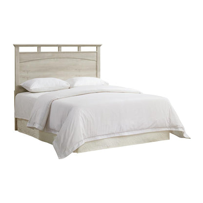 Picket House Furnishings -  Norton Bedroom Set with Queen/Full Headboard, Dresser, Mirror & Nightstand in White - B-6450-7-QFS veiw 2