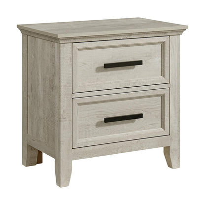 Picket House Furnishings -  Norton Bedroom Set with Queen/Full Headboard, Dresser, Mirror & Nightstand in White - B-6450-7-QFS veiw 6