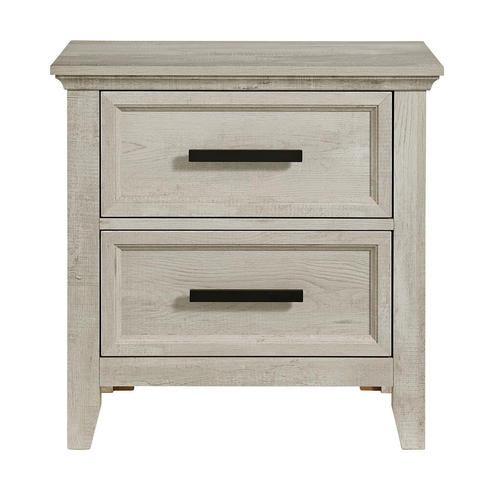 Picket House Furnishings -  Norton Bedroom Set with Queen/Full Headboard, Dresser, Mirror & Nightstand in White - B-6450-7-QFS veiw 7