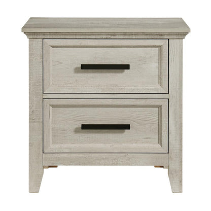 Picket House Furnishings -  Norton Bedroom Set with Queen/Full Headboard, Dresser, Mirror & Nightstand in White - B-6450-7-QFS veiw 7